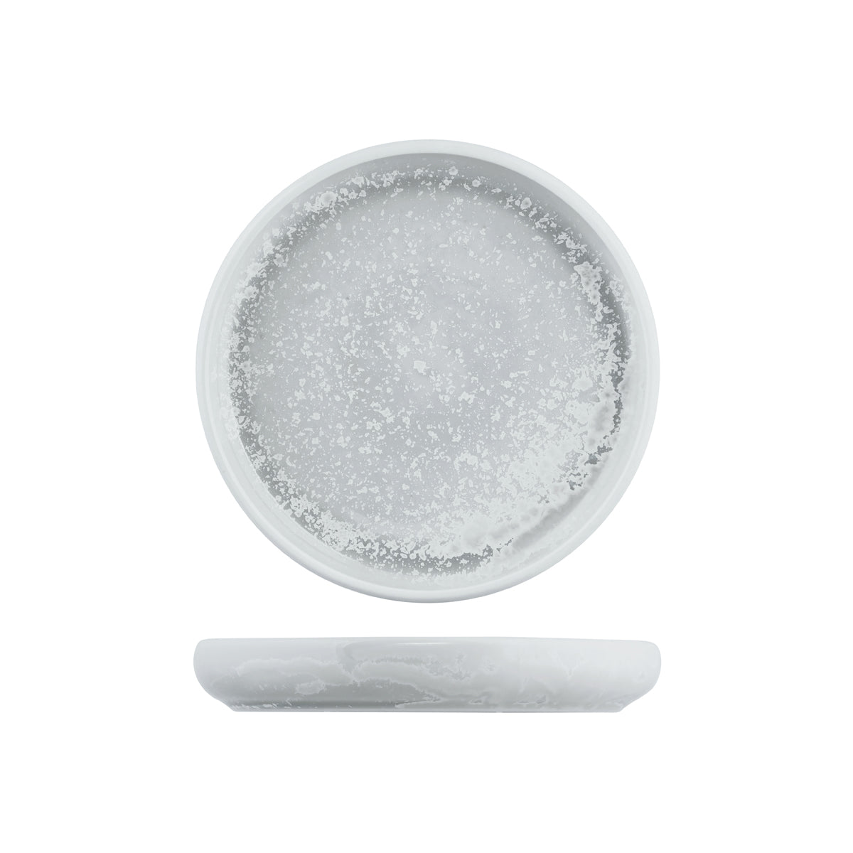 72.926726 Moda Porcelain Willow Stackable Round Plate 260x33mm Globe Importers Adelaide Hospitality Supplies