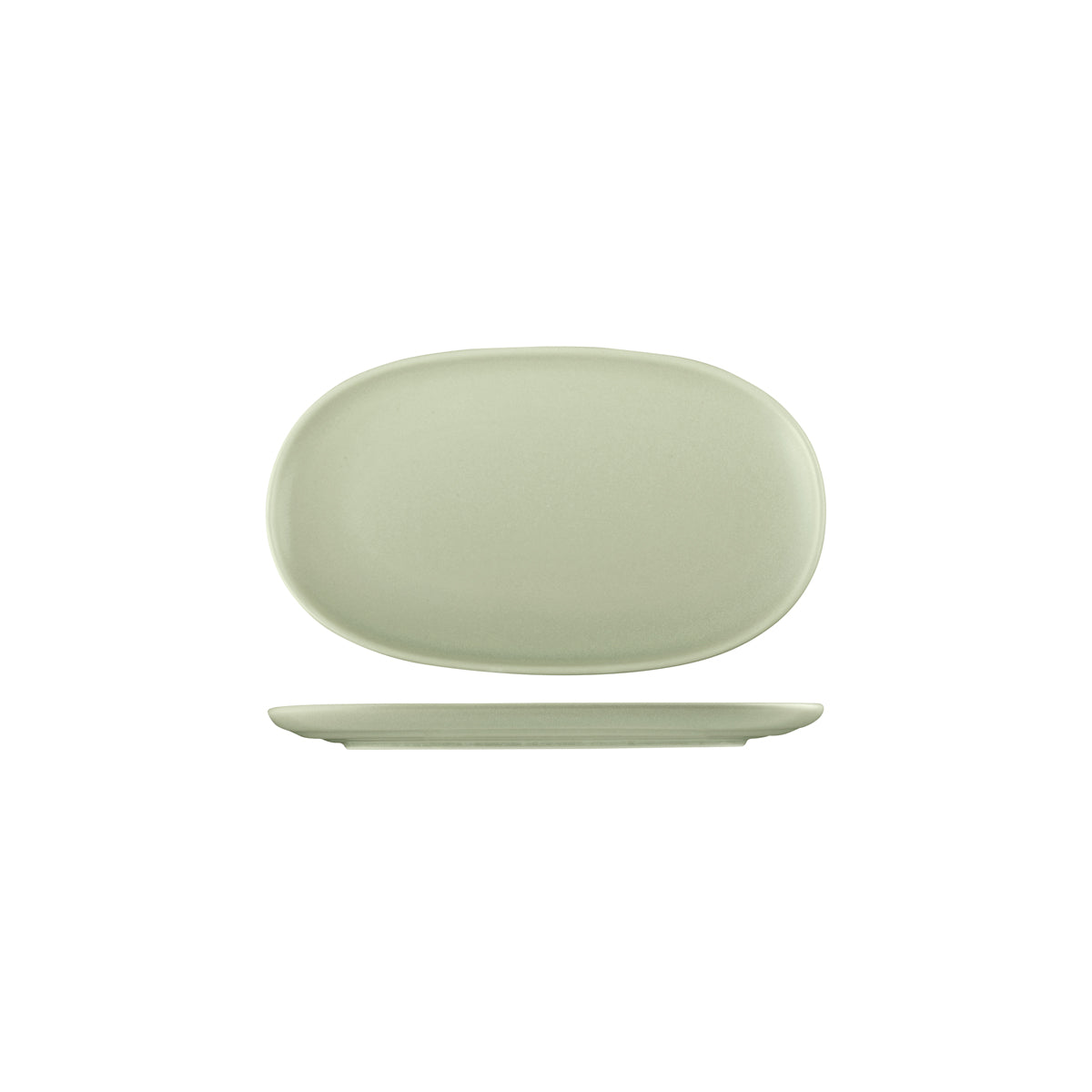 72.926941 Moda Porcelain Lush Oval Coupe Plate 250x150mm Globe Importers Adelaide Hospitality Supplies
