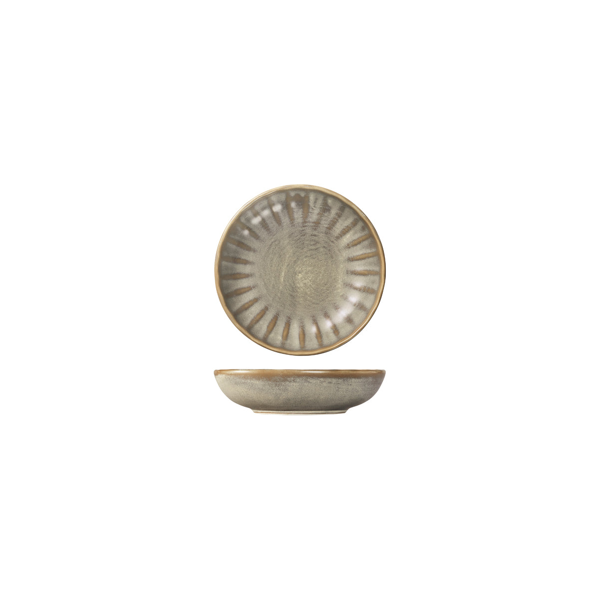 72.927070 Moda Porcelain Chic Scalloped Share Bowl 155x38mm / 375ml Globe Importers Adelaide Hospitality Supplies