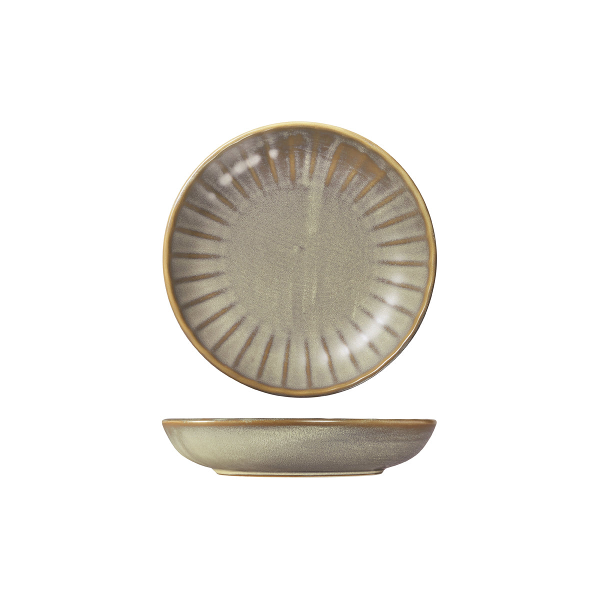 72.927071 Moda Porcelain Chic Scalloped Share Bowl 200x42mm / 930ml Globe Importers Adelaide Hospitality Supplies