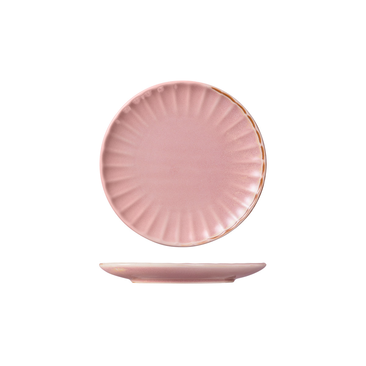 72.927161 Moda Porcelain Icon Scalloped Round Plate 205mm Globe Importers Adelaide Hospitality Supplies