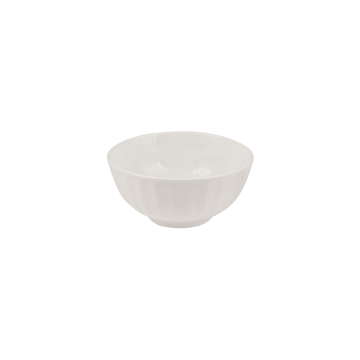 72.927278 Moda Porcelain Snow Scalloped Round Bowl 180x83mm / 1000ml Globe Importers Adelaide Hospitality Supplies