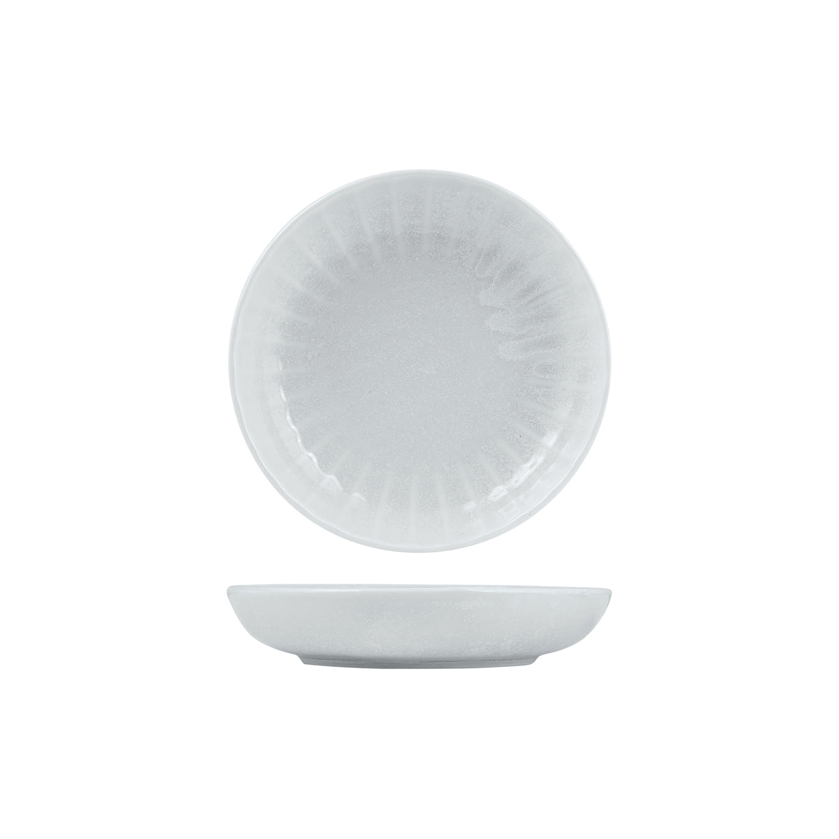 72.927371 Moda Porcelain Willow Scalloped Share Bowl 200x42mm / 930ml Globe Importers Adelaide Hospitality Supplies