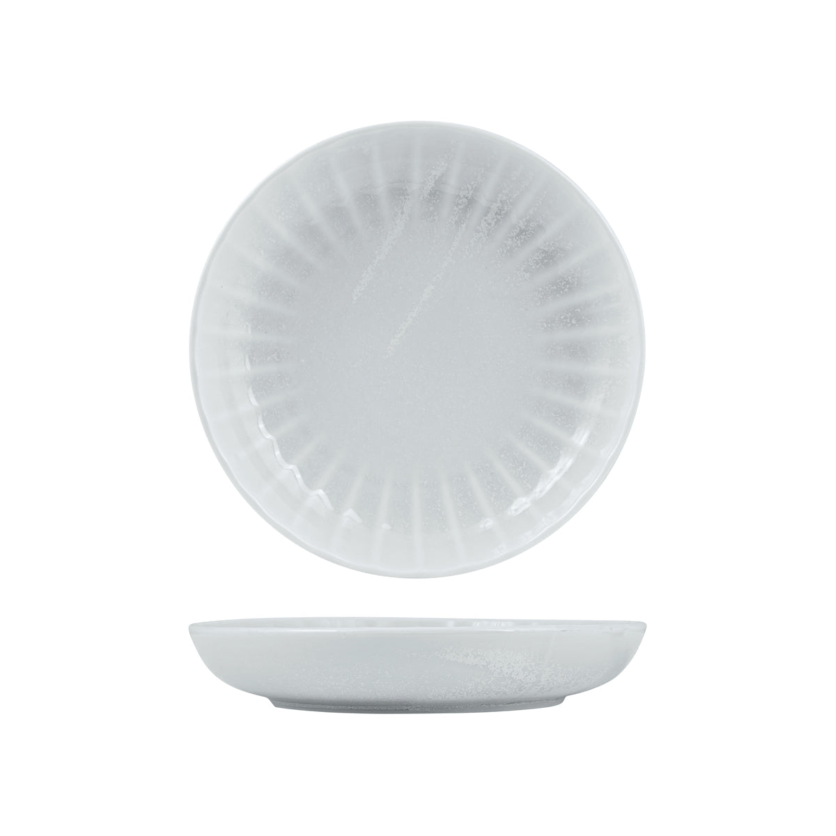 72.927373 Moda Porcelain Willow Scalloped Share Bowl 260x47mm / 1300ml Globe Importers Adelaide Hospitality Supplies