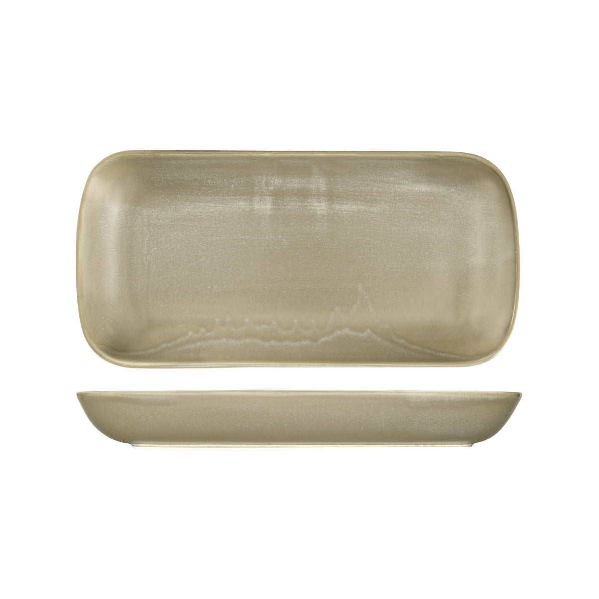 72.927521 Moda Porcelain Chic Rectangular Buffet Dish 530x265x70mm / 5500ml Globe Importers Adelaide Hospitality Supplies