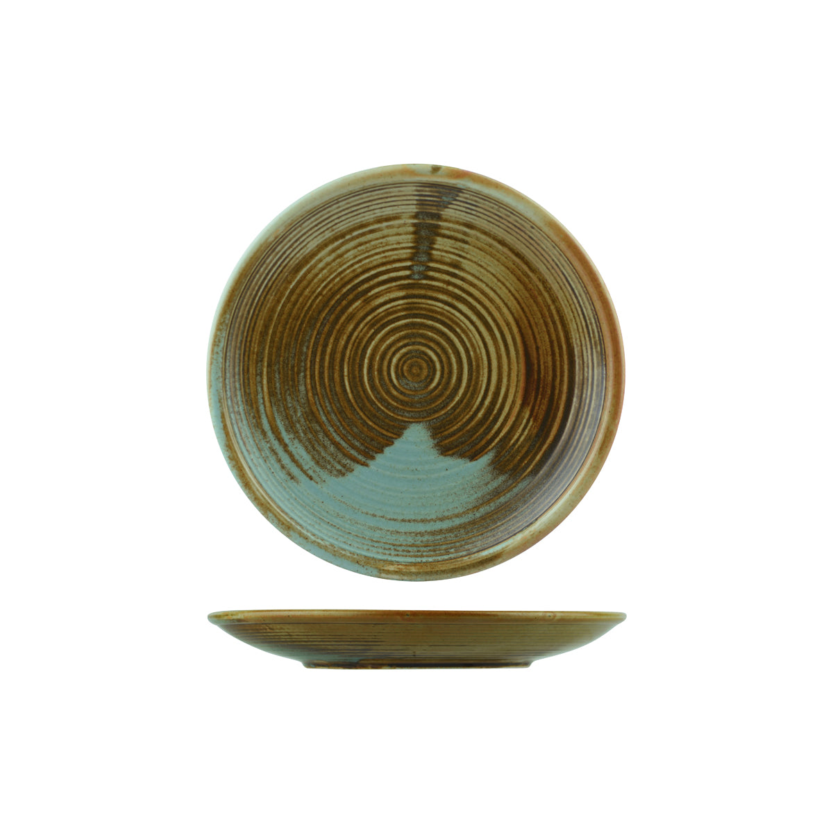 72.929108 Moda Porcelain Nourish Round Coupe Plate 205mm Globe Importers Adelaide Hospitality Supplies