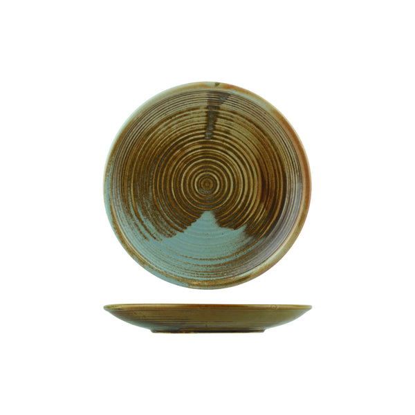 72.929108 Moda Porcelain Nourish Round Coupe Plate 205mm Globe Importers Adelaide Hospitality Supplies