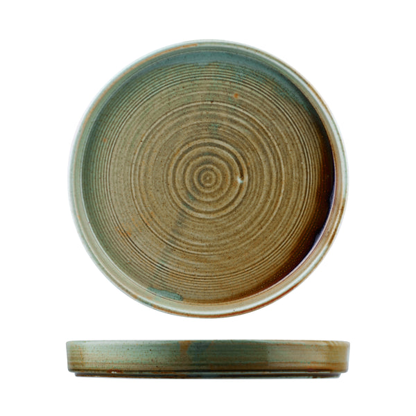 72.929125 Moda Porcelain Nourish Stackable Round Plate 255x30mm Globe Importers Adelaide Hospitality Supplies