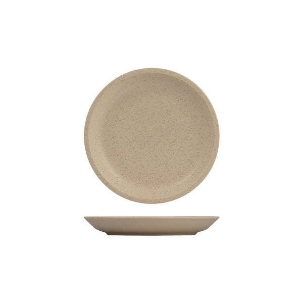 94265-C Luzerne Dune Clay Round Plate 173mm Globe Importers Adelaide Hospitality Supplies