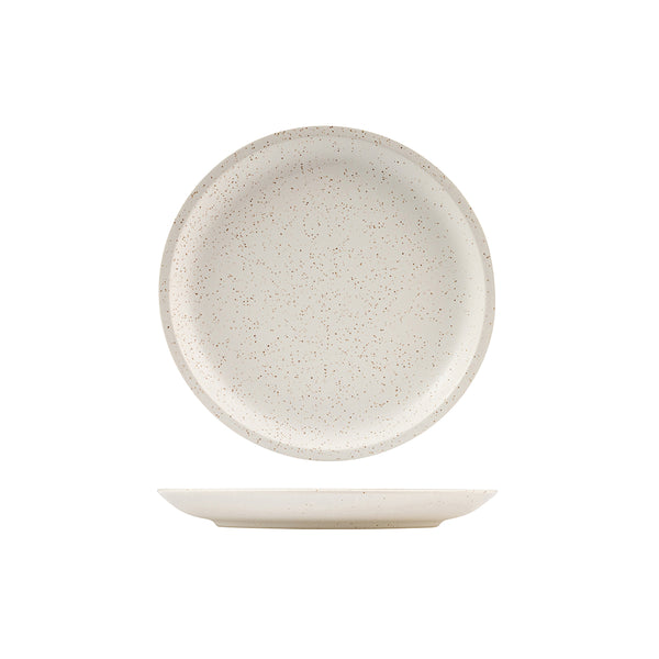94266-S Luzerne Dune Shell Round Plate 214mm Globe Importers Adelaide Hospitality Supplies