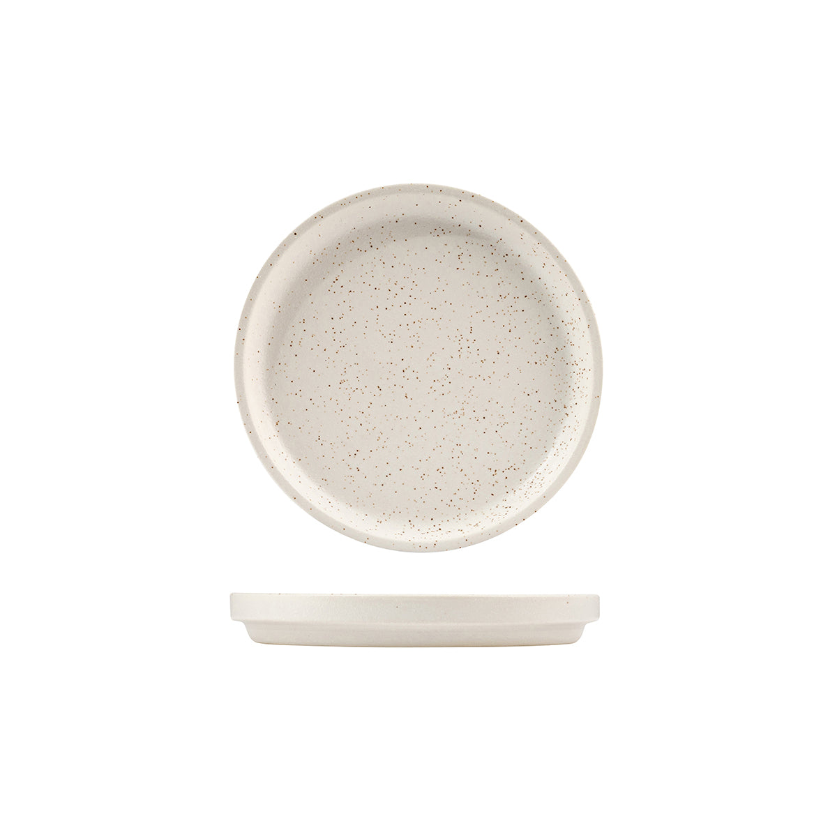 94280-S Luzerne Dune Shell Stackable Plate 160mm Globe Importers Adelaide Hospitality Supplies