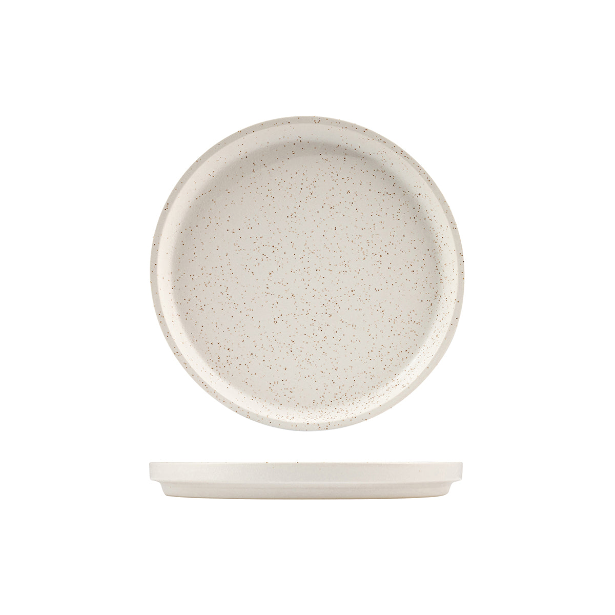 94281-S Luzerne Dune Shell Stackable Plate 200mm Globe Importers Adelaide Hospitality Supplies