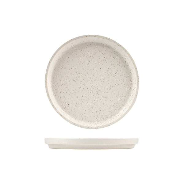 94281-S Luzerne Dune Shell Stackable Plate 200mm Globe Importers Adelaide Hospitality Supplies
