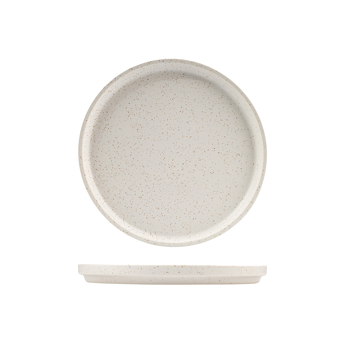 94282-S Luzerne Dune Shell Stackable Plate 235mm Globe Importers Adelaide Hospitality Supplies