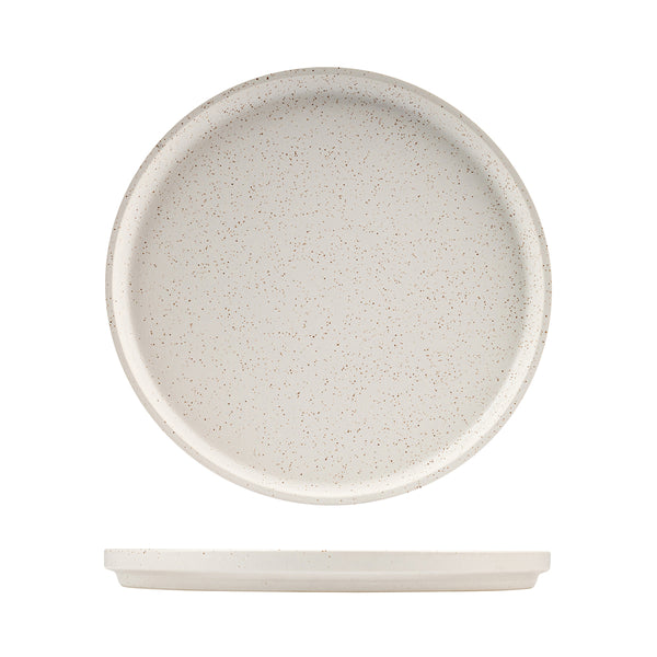 94283-S Luzerne Dune Shell Stackable Plate 270mm Globe Importers Adelaide Hospitality Supplies