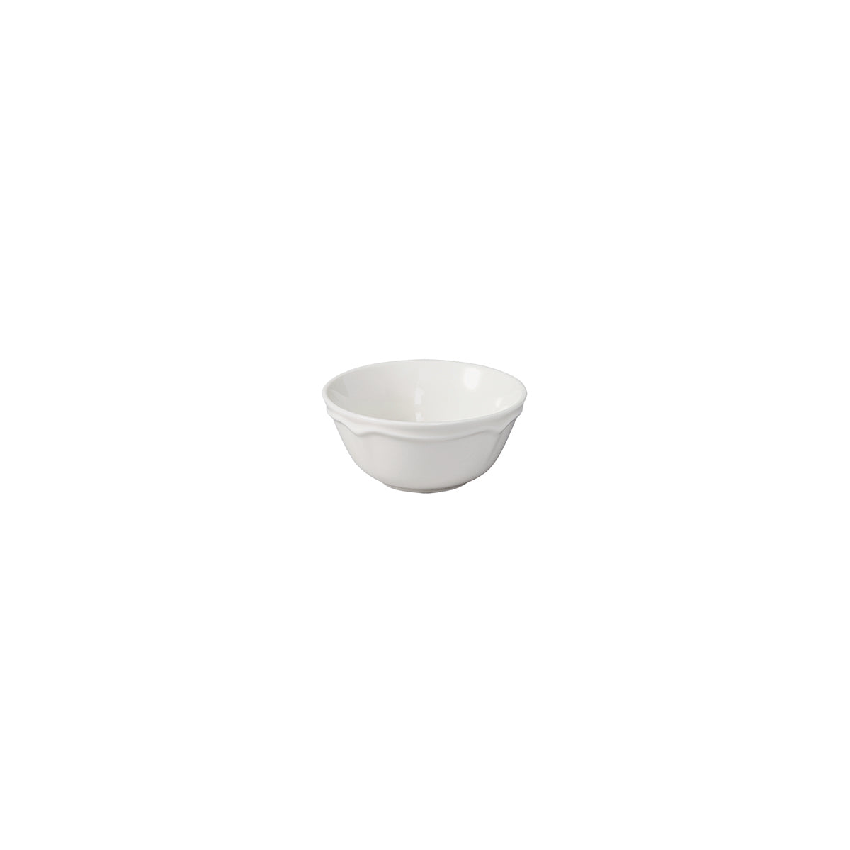  94301 Luzerne Astoria White Sauce Dish 80mm / 90ml Globe Importers Adelaide Hopsitality Supplies