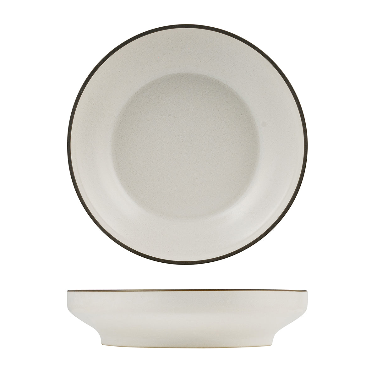 946433 Luzerne Mod Dusted White Share Bowl 260mm / 1542ml Globe Importers Adelaide Hospitality Supplies
