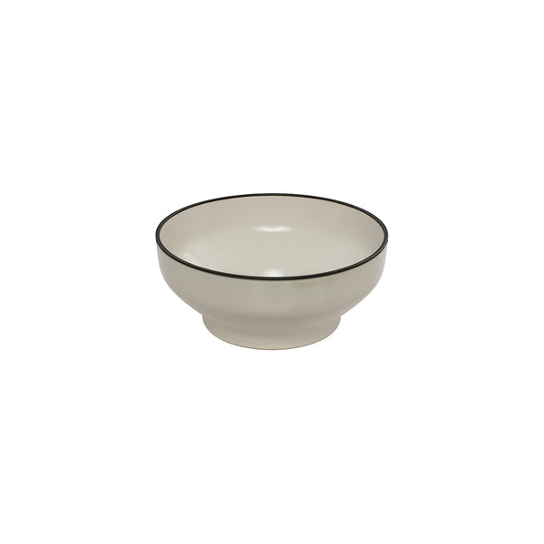 946441 Luzerne Mod Dusted White Round Bowl 160x68mm / 630ml Globe Importers Adelaide Hospitality Supplies