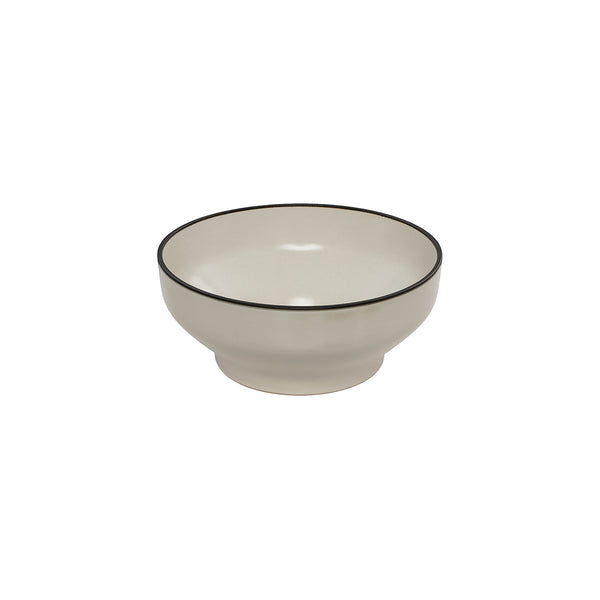946442 Luzerne Mod Dusted White Round Bowl 182x77mm / 942ml Globe Importers Adelaide Hospitality Supplies