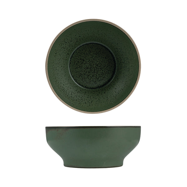 946543 Luzerne Mod Smokey Basil Round Bowl 212x91mm / 1577ml Globe Importers Adelaide Hospitality Supplies