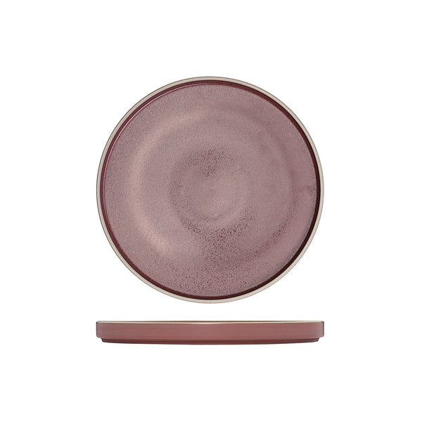 946623 Luzerne Mod Smokey Plum Stackable Plate 235mm Globe Importers Adelaide Hospitality Supplies
