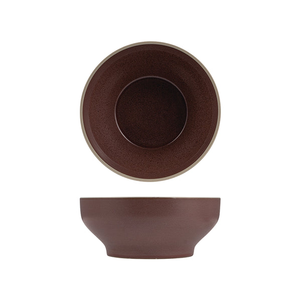 946642 Luzerne Mod Smokey Plum Round Bowl 182x77mm / 942ml Globe Importers Adelaide Hospitality Supplies