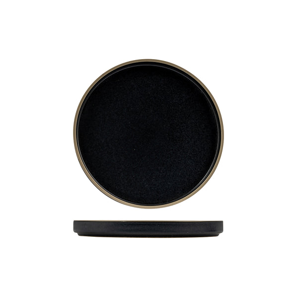 946720 Luzerne Mod Midnight Stackable Plate 200mm Globe Importers Adelaide Hospitality Supplies
