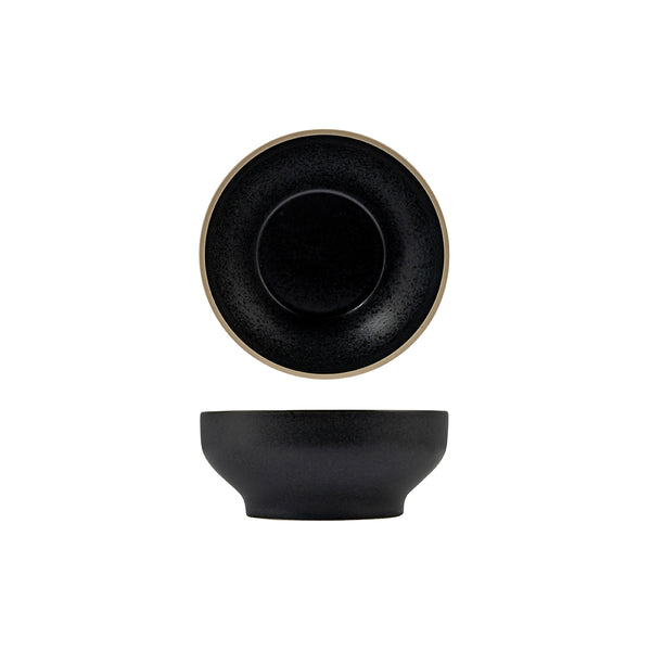 946740 Luzerne Mod Midnight Round Bowl 115x60mm / 325ml Globe Importers Adelaide Hospitality Supplies