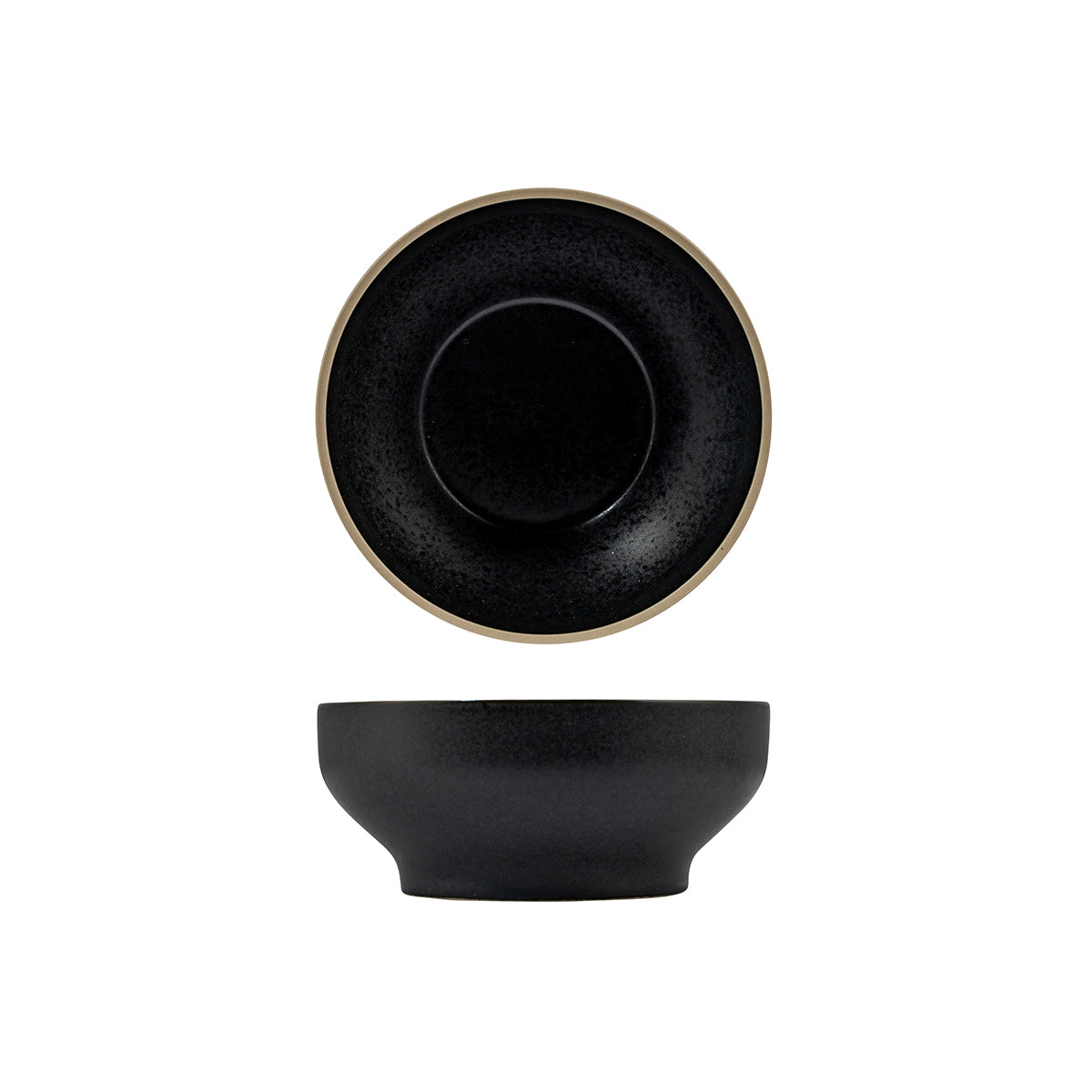 946741 Luzerne Mod Midnight Round Bowl 160x68mm / 630ml Globe Importers Adelaide Hospitality Supplies
