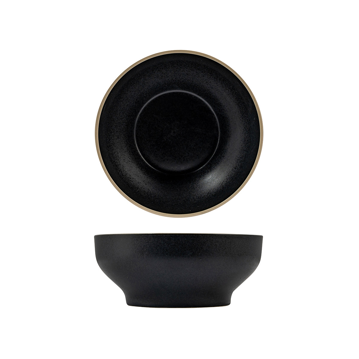 946742 Luzerne Mod Midnight Round Bowl 182x77mm / 942ml Globe Importers Adelaide Hospitality Supplies