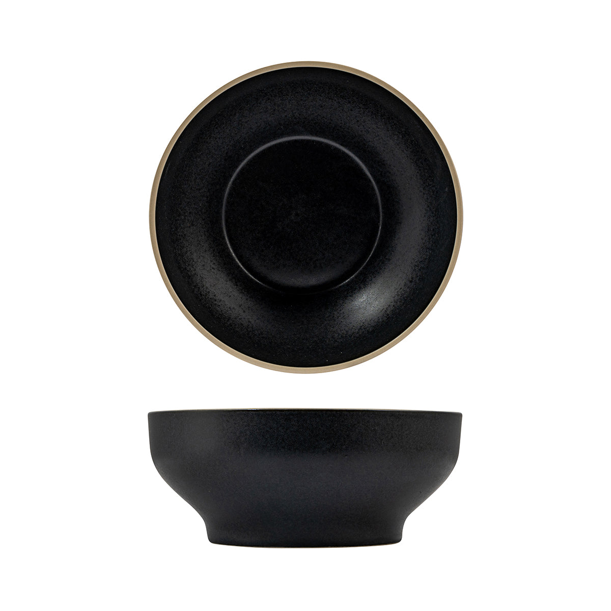 946743 Luzerne Mod Midnight Round Bowl 212x91mm / 1577ml Globe Importers Adelaide Hospitality Supplies