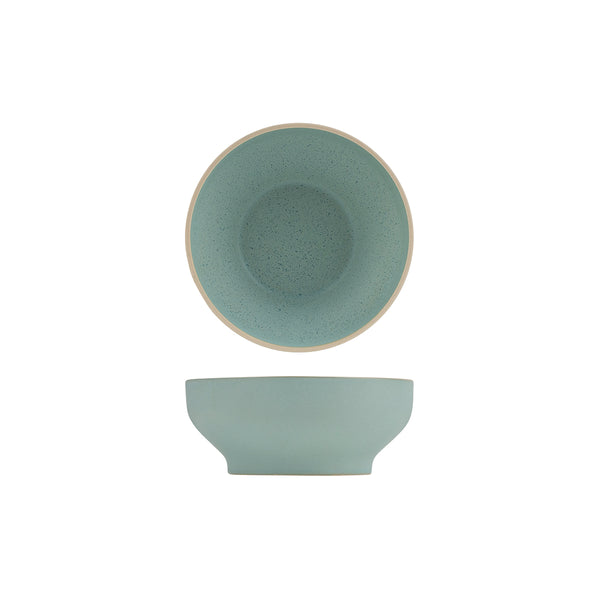 946840 Luzerne Mod Frosted Blue Round Bowl 115x60mm / 325ml Globe Importers Adelaide Hospitality Supplies