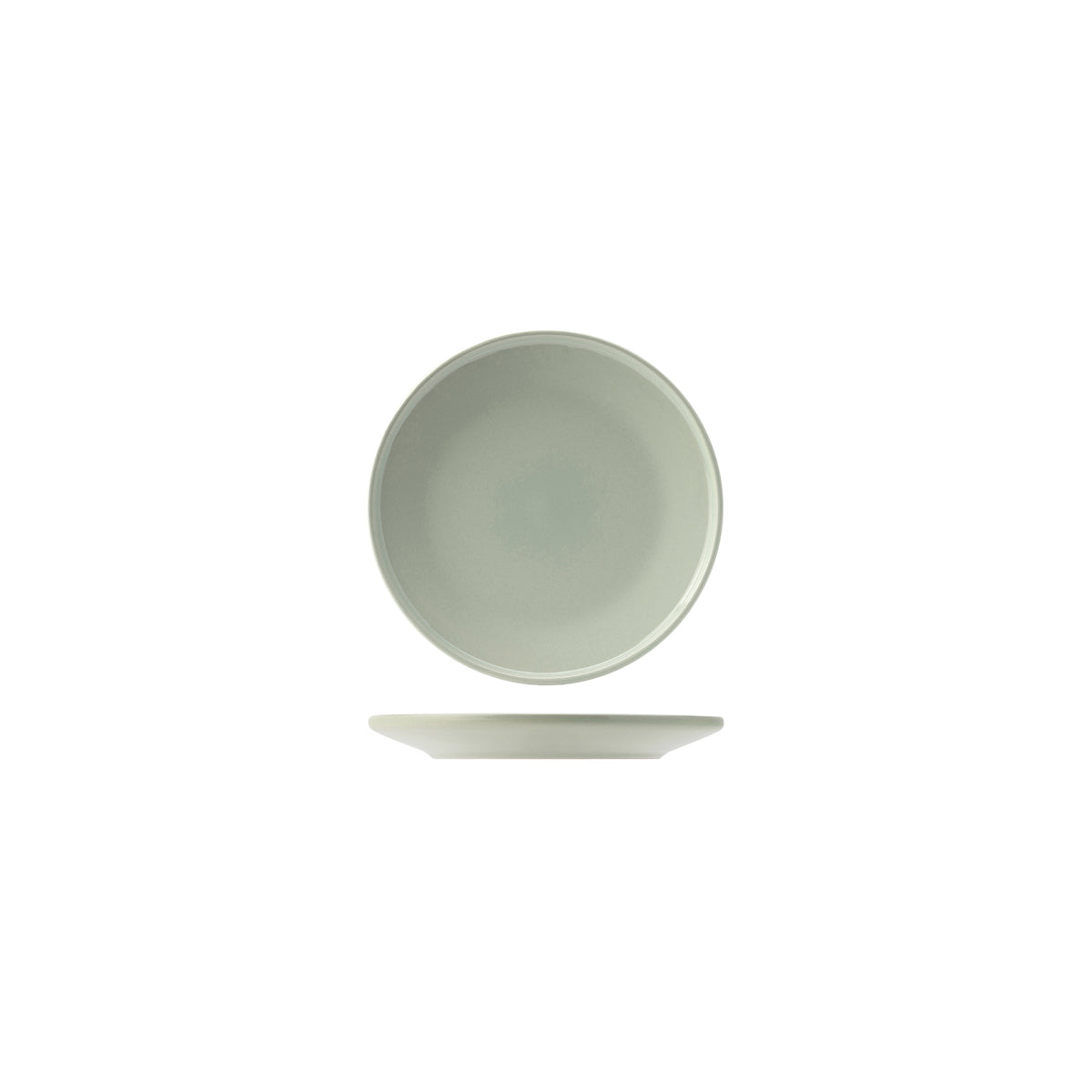 72.952007 Utopia Core Mint Stoneware Round Plate 175mm Globe Importers Adelaide Hospitality Supplies