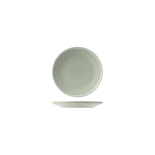 72.952007 Utopia Core Mint Stoneware Round Plate 175mm Globe Importers Adelaide Hospitality Supplies