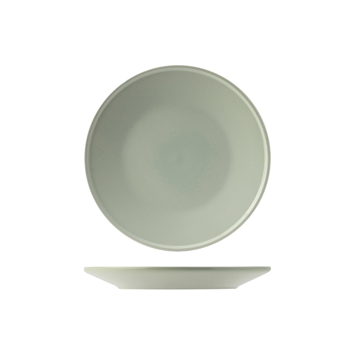 72.952010 Utopia Core Mint Stoneware Round Plate 250mm Globe Importers Adelaide Hospitality Supplies