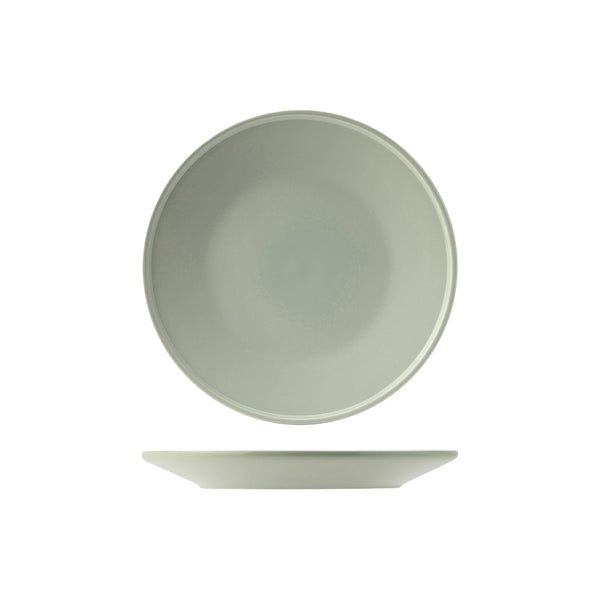 72.952010 Utopia Core Mint Stoneware Round Plate 250mm Globe Importers Adelaide Hospitality Supplies