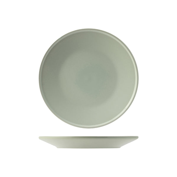 72.952011 Utopia Core Mint Stoneware Round Plate 270mm Globe Importers Adelaide Hospitality Supplies
