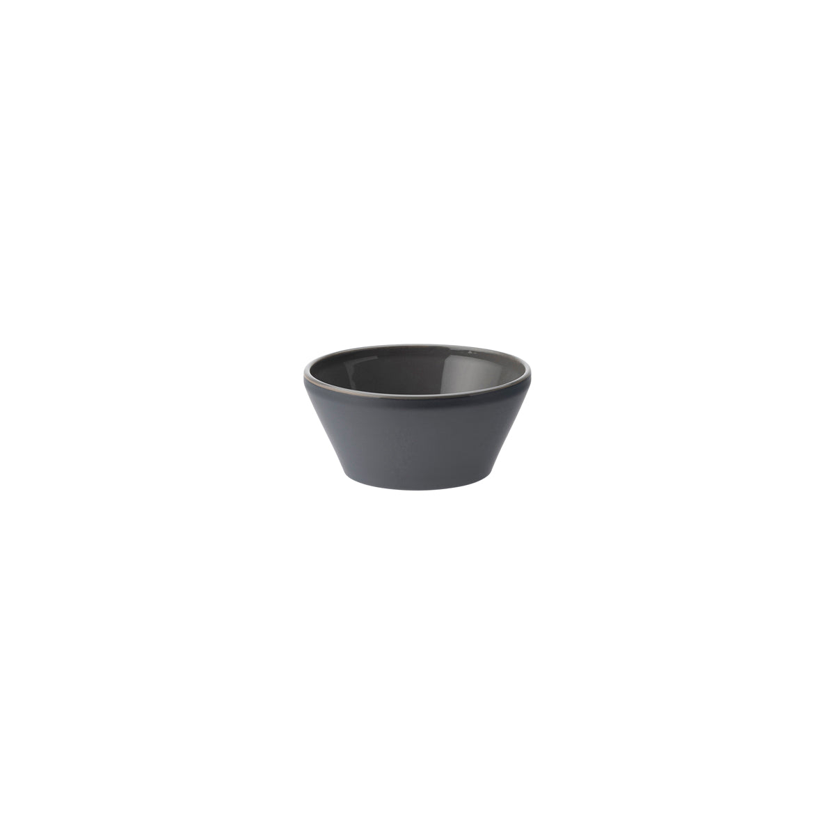 72.952124 Utopia Core Slate Stoneware Round Bowl 120mm / 350ml Globe Importers Adelaide Hospitality Supplies