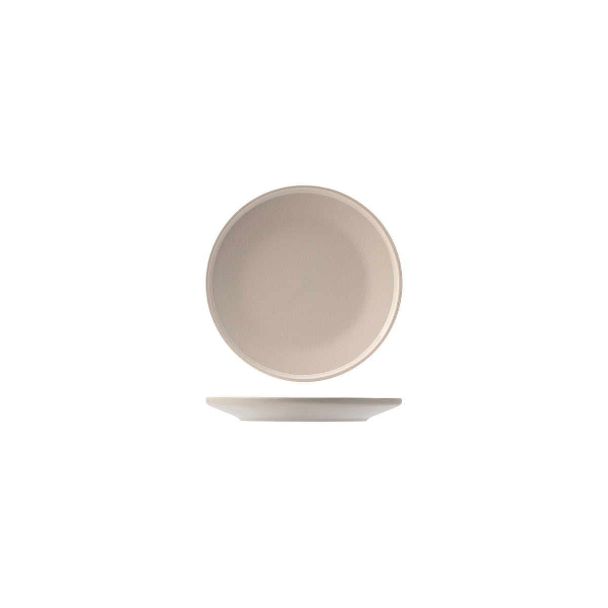 72.952207 Utopia Core Stone Stoneware Round Plate 175mm Globe Importers Adelaide Hospitality Supplies