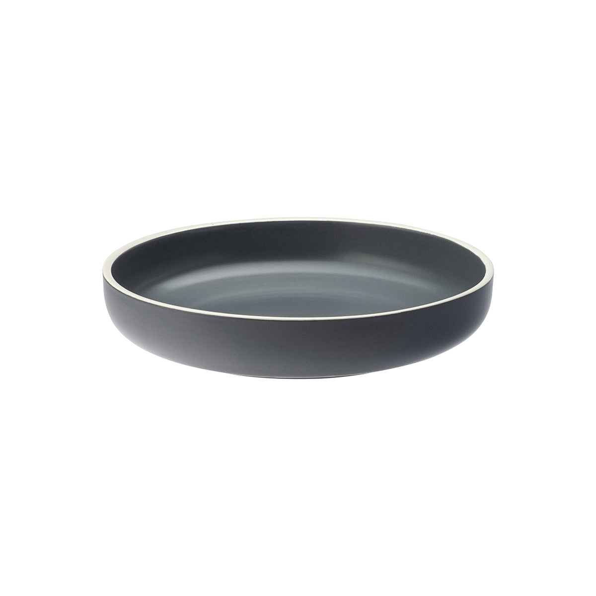 72.954029 Utopia Forma Charcoal Porcelain Share Bowl 240mm / 1230ml Globe Importers Adelaide Hospitality Supplies