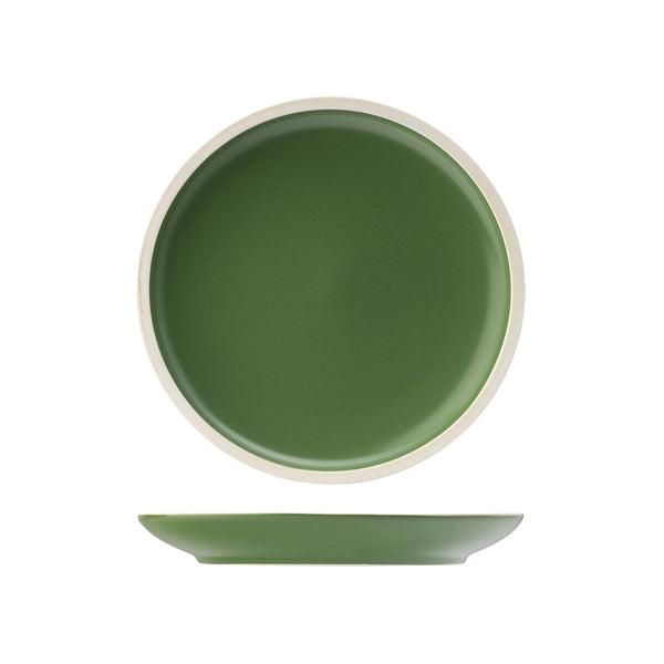72.954108 Utopia Forma Forest Porcelain Round Coupe Plate 210mm Globe Importers Adelaide Hospitality Supplies