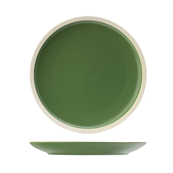 72.954109 Utopia Forma Forest Porcelain Round Coupe Plate 240mm Globe Importers Adelaide Hospitality Supplies