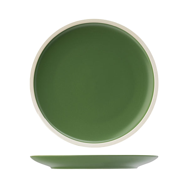 72.954110 Utopia Forma Forest Porcelain Round Coupe Plate 265mm Globe Importers Adelaide Hospitality Supplies