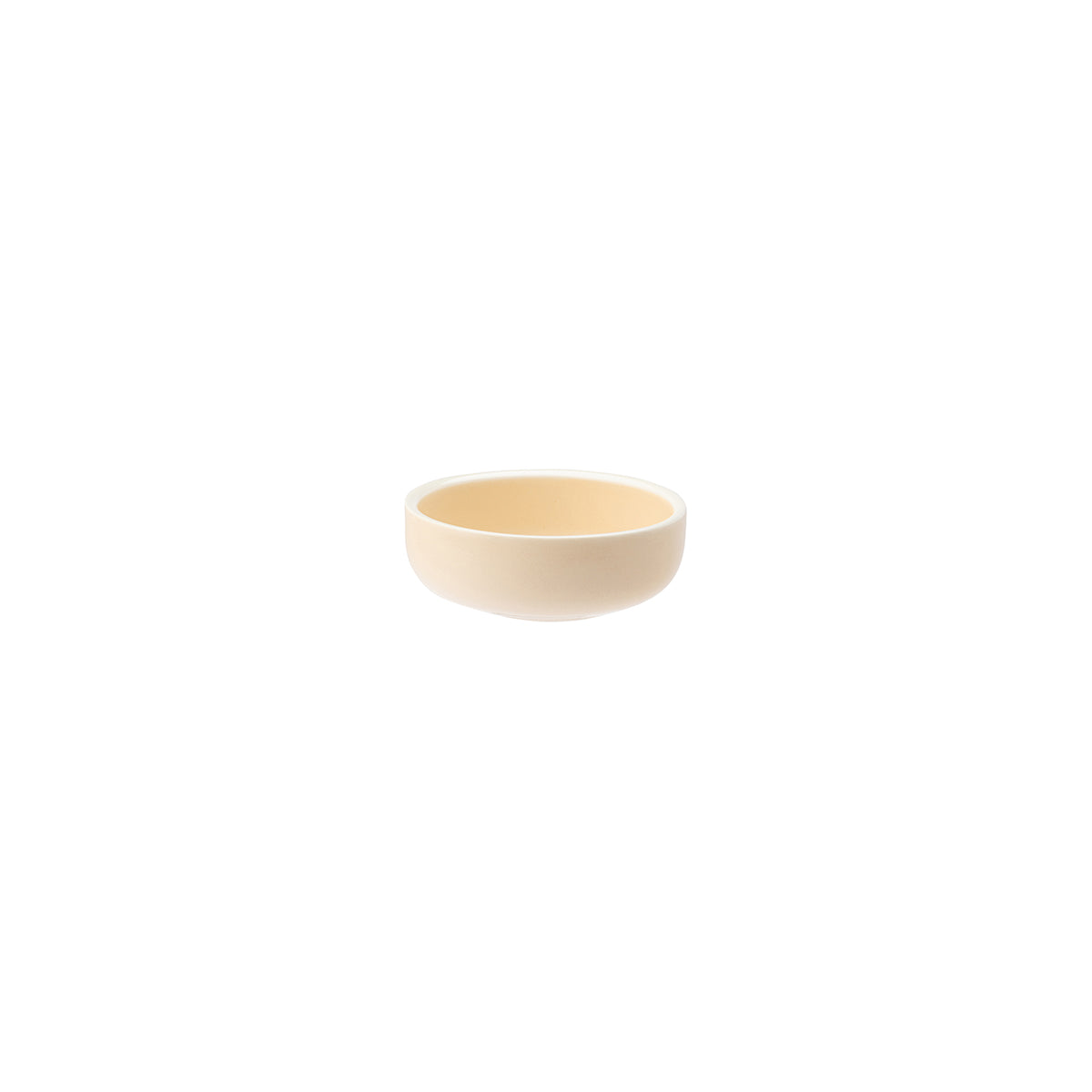 72.954201 Utopia Forma Vanilla Porcelain Sauce Dish 90mm / 110ml Globe Importers Adelaide Hospitality Supplies