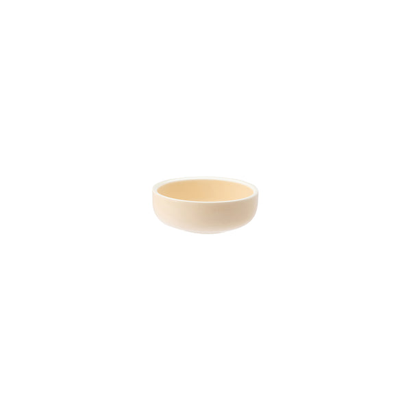 72.954201 Utopia Forma Vanilla Porcelain Sauce Dish 90mm / 110ml Globe Importers Adelaide Hospitality Supplies