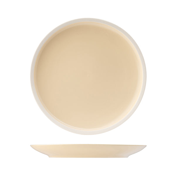 72.954209 Utopia Forma Vanilla Porcelain Round Coupe Plate 240mm Globe Importers Adelaide Hospitality Supplies