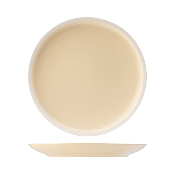 72.954210 Utopia Forma Vanilla Porcelain Round Coupe Plate 265mm Globe Importers Adelaide Hospitality Supplies