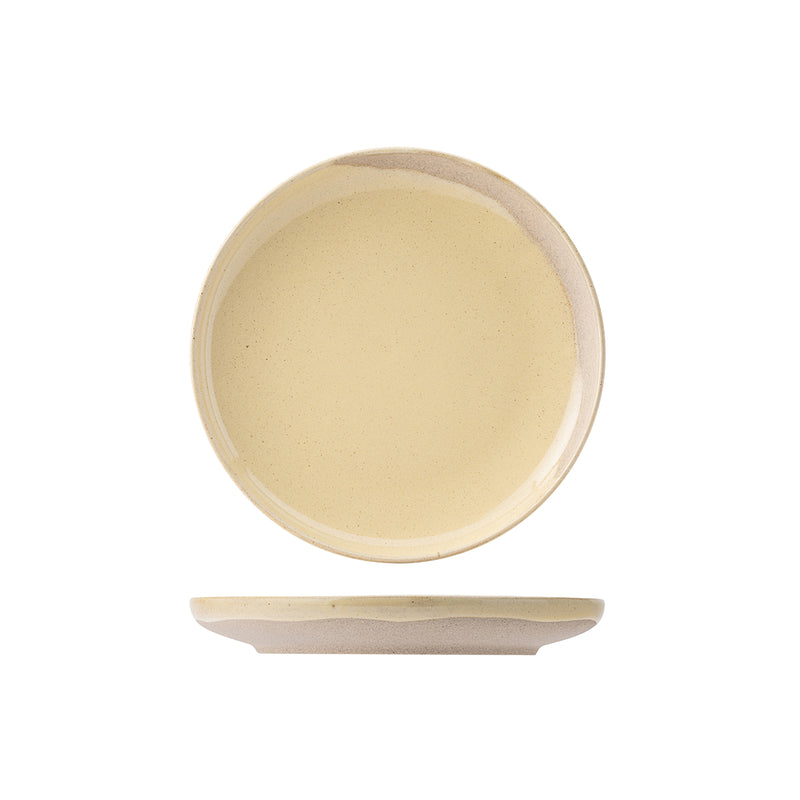 956006 Utopia Oregon Buttermilk Porcelain Round Plate 170mm Globe Importers Adelaide Hospitality Supplies