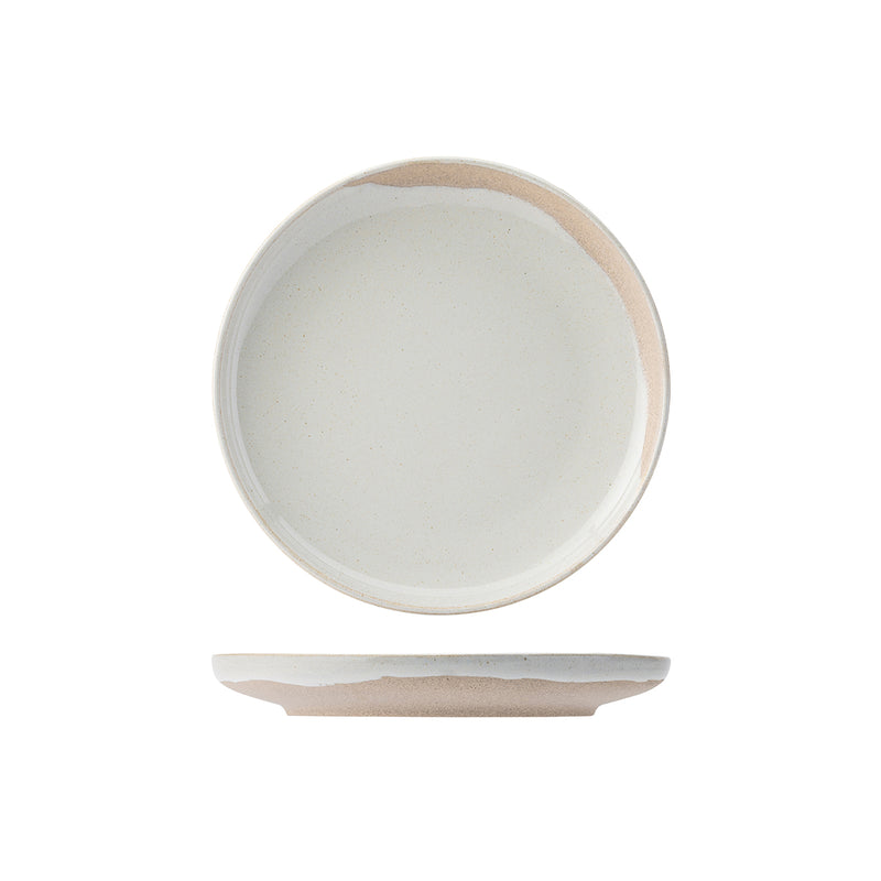956106 Utopia Oregon Cloud Porcelain Round Plate 170mm Globe Importers Adelaide Hospitality Supplies