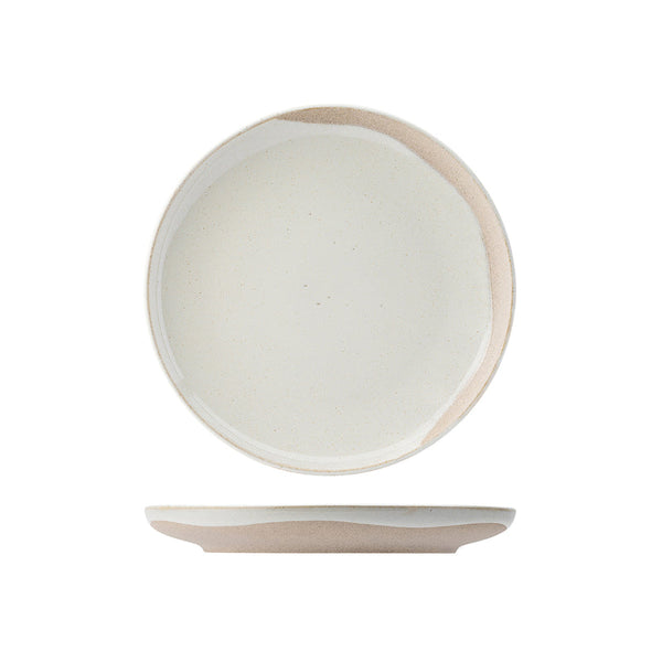 956107 Utopia Oregon Cloud Porcelain Round Plate 210mm Globe Importers Adelaide Hospitality Supplies